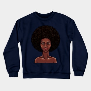 beauty african women Crewneck Sweatshirt